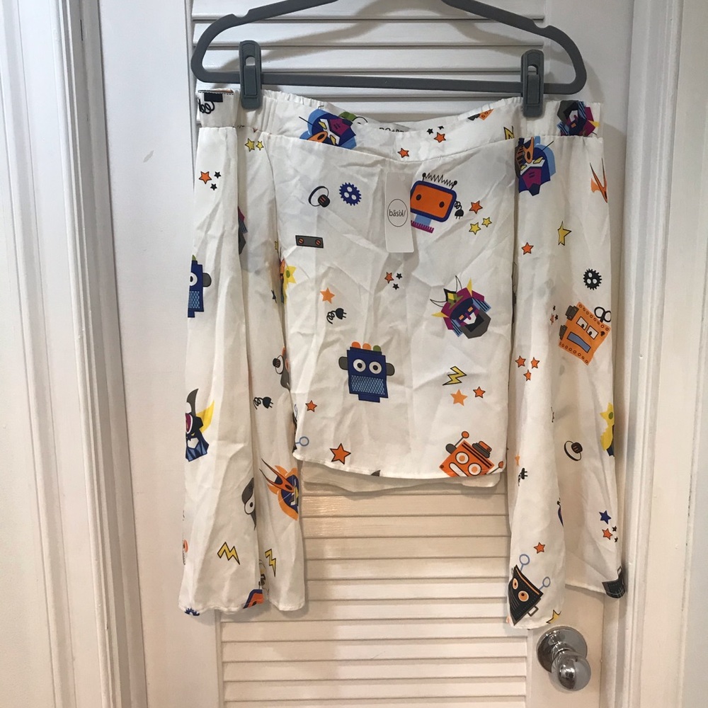 NEW! with tags - off the shoulder top